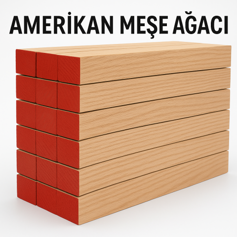 AMERİKAN MEŞE AĞACI KERESTE