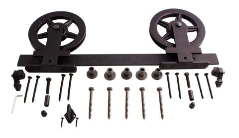 Üstten Montajlı Döküm Makara Modeli (Tek Kapı) Sürgü Mekanizması