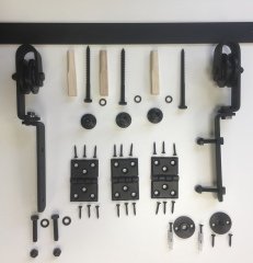 Katlanır Sürme Kapı & Dolap Mekanizması 2 Kanatlı Sistem