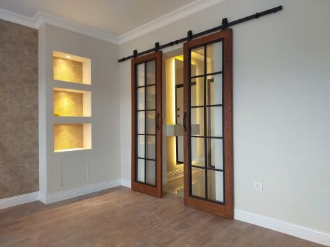 Üstten Montajlı Baston Modeli (Çİft Kapı) Sürgü Mekanizması