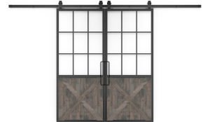 Üstten Montajlı Baston Modeli (Çİft Kapı) Sürgü Mekanizması