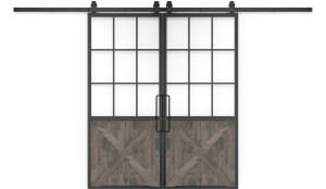 Üstten Montajlı Baston Modeli (Çİft Kapı) Sürgü Mekanizması