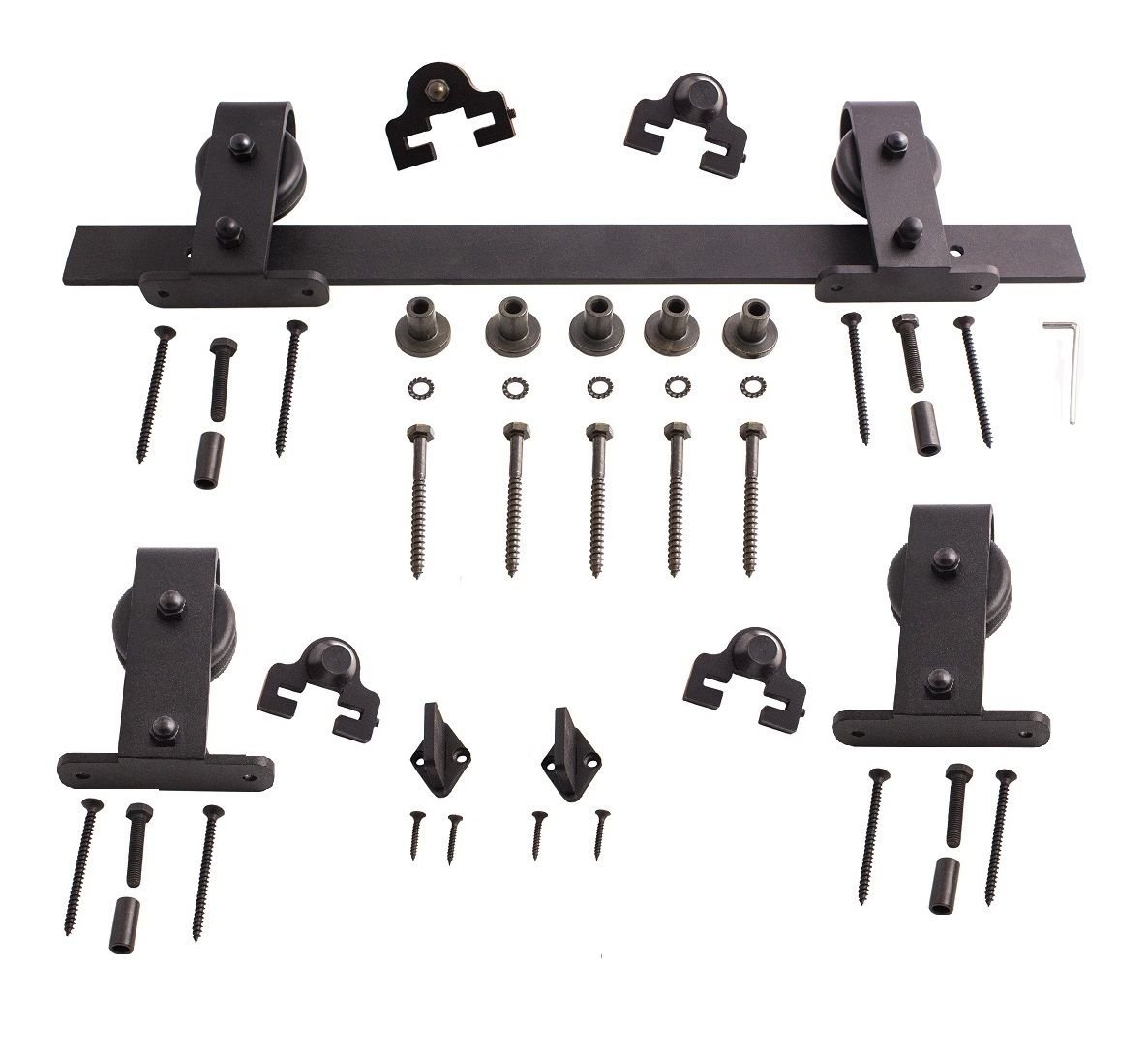 Üstten Montajlı Baston Modeli (Çİft Kapı) Sürgü Mekanizması