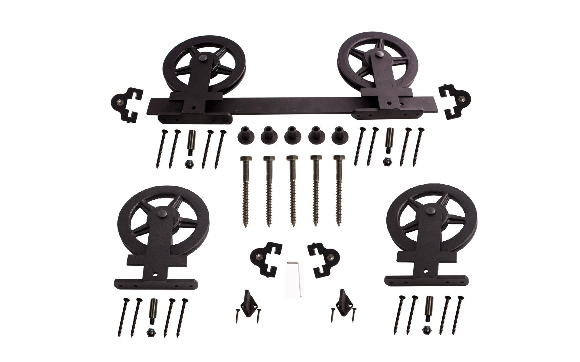 Üstten Döküm Makara Modeli (Çift Kapı) Sürgü Mekanizması