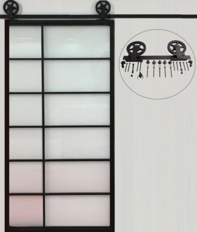 Üstten Döküm Makara Modeli (Çift Kapı) Sürgü Mekanizması