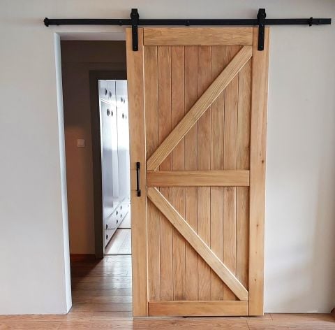 KÖKNAR AĞACI RUSTİK AHIR KAPISI