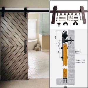 Baston Modeli (Tek Kapı) Sürgü Mekanizması