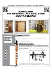 Baston Modeli (Tek Kapı) Sürgü Mekanizması