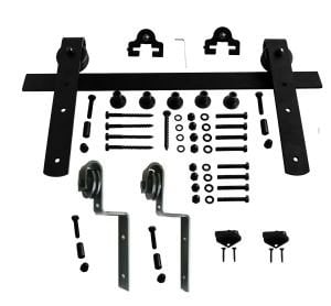 Çift Kapı Sürgü Mekanizması (Üst Üste)