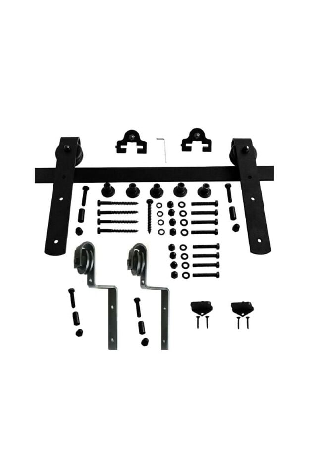 Çift Kapı Sürgü Mekanizması (Üst Üste)