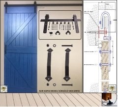 YAY MODELİ ÇİFT KAPI ÇEKME KOLU