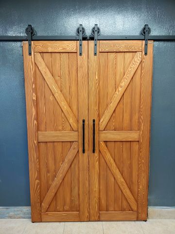 Döküm Makara Modeli (Çift Kapı) Sürgü Mekanizması (Tek Ray-Çift Kanat)