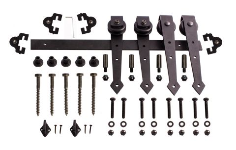 Ok Modeli Dolap Sistemi Sürgü Mekanizması (Tek Ray-Çift Kanat)